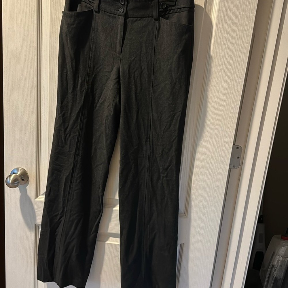 Super cute dark gray dress pants